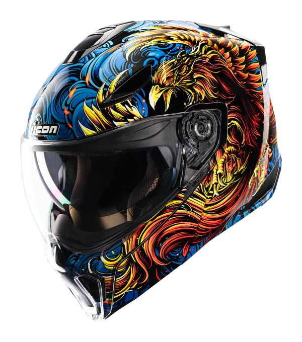 Icon Threshold Burn Birdie Burn Helmet - Cycle Gear