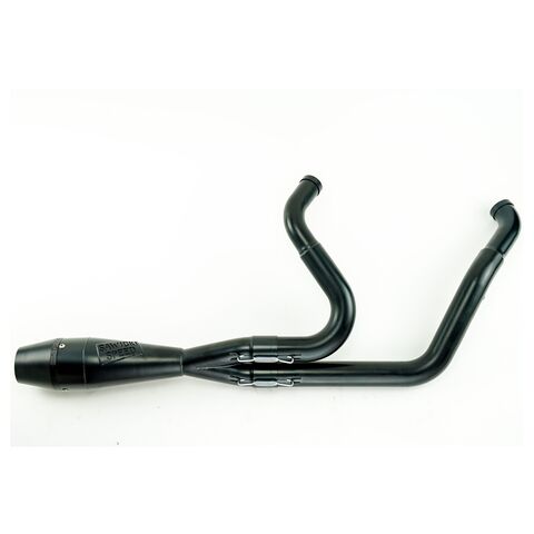 Sawicki Speed Shop Intimidator 2-Into-1 Shorty Exhaust For Harley Softail 2018-2026