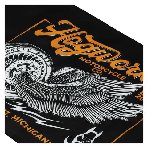 Hogworkz Wheels Up Garage Flag