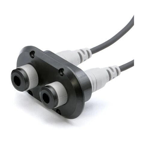 Rugged Radios Dual Headset / Helmet Flush Jack Mount