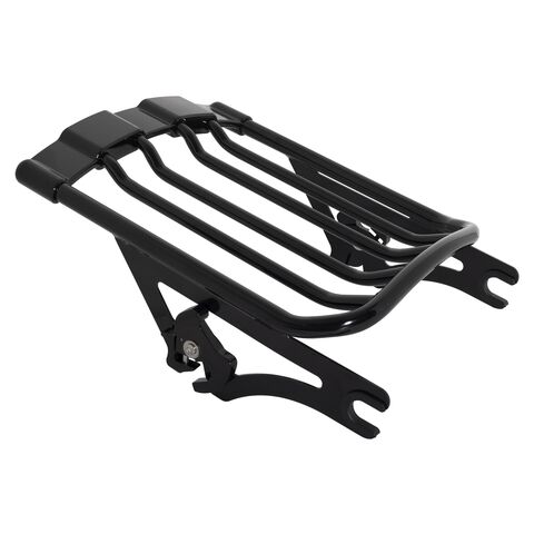 HogWorkz Air Glide Two Up Luggage Rack For Harley Touring 2009-2026 Black [Blemished - Very Good]