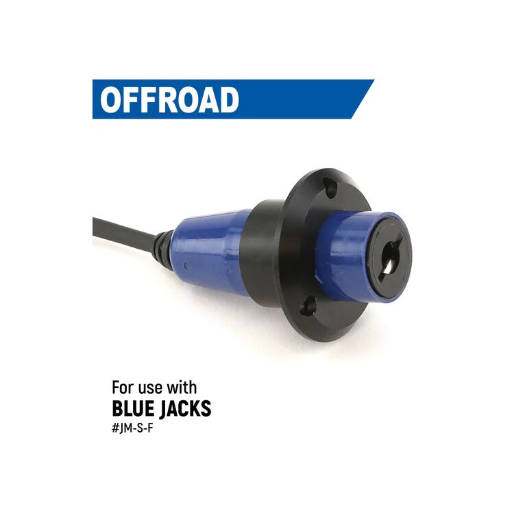 Rugged Radios Single Headset / Helmet Offroad Flush Jack Mount