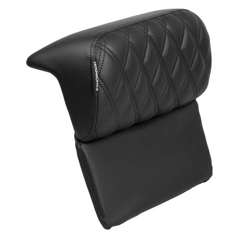 HogWorkz Diamond Stitched Slim Tour Pack Backrest Pad