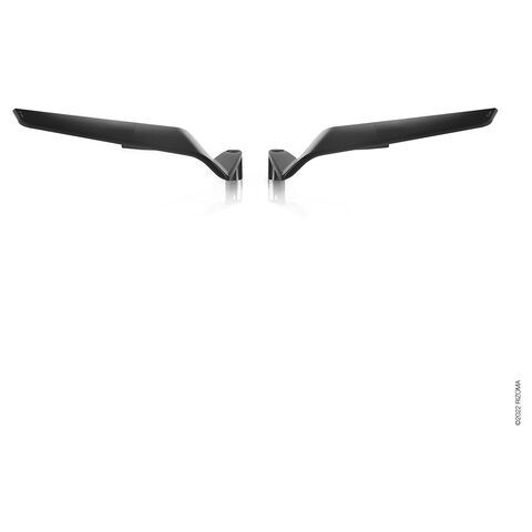 Rizoma Stealth Naked Mirrors Black [Open Box]