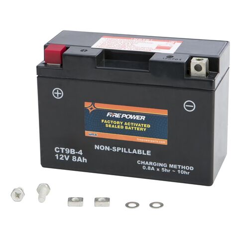 Fire Power Factory Activated Battery CT9B-4 [Open Box]