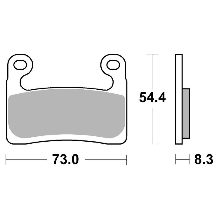 Brembo LA Front Brake Pads 07GR90LA [Open Box]