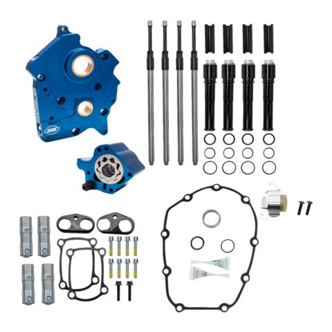 S&S Cycle Chain Drive Cam Chest Kit Without Cams For Oil Cooled Harley Softail / Touring  2017-2026