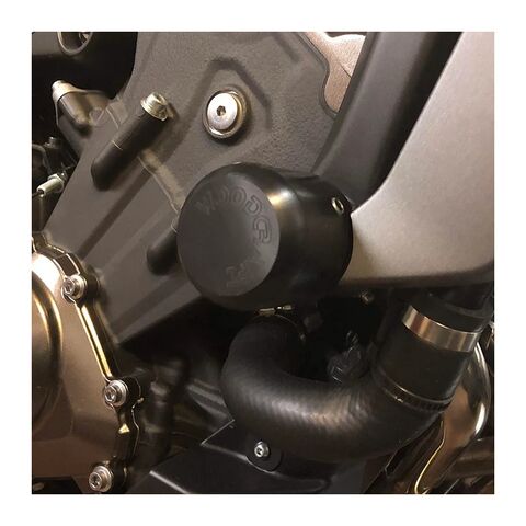 Woodcraft Frame Slider Kit Yamaha FZ-09 / MT-09 / XSR900 / Tracer 9 2015-2026 Black / Standard Pucks [Blemished - Very Good]