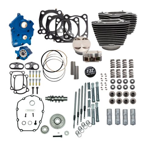 S&S Cycle 132" Power Pack For Harley Milwaukee-Eight 2017-2026