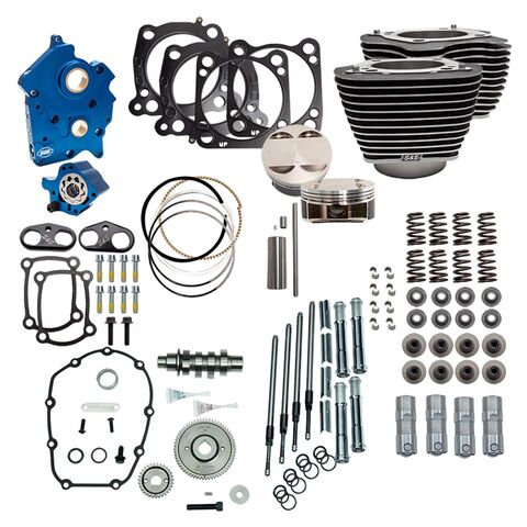 S&S Cycle Power Package For Harley Twin Cooled 114" / 117" Milwaukee-Eight 2017-2025