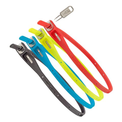 Hiplok Z-LOK Lockable Security Ties - 4 Pack