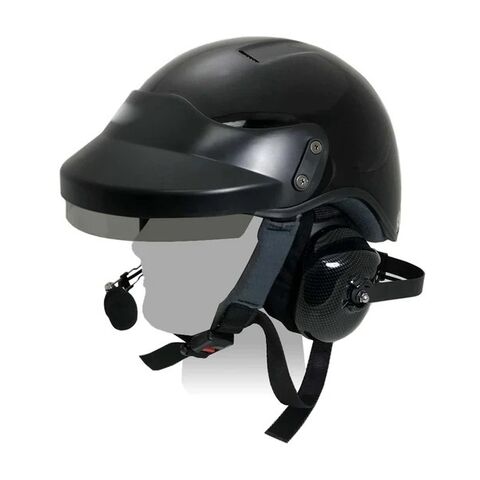 PCI Race Radios Pyrotect Off-Road Helmet Gloss Black / LG [Blemished - Very Good]