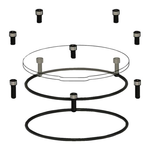 Trask Assault Derby Cover Repair Kit For Harley