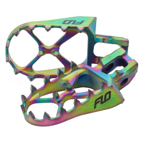 Flo Motorsports Titanium Foot Pegs Yamaha 250cc-450cc 2023-2026