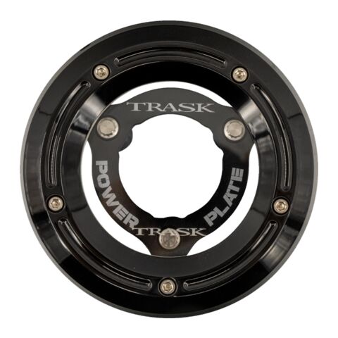 Trask Derby Cover With Power Plate For Harley Softail 2018-2026