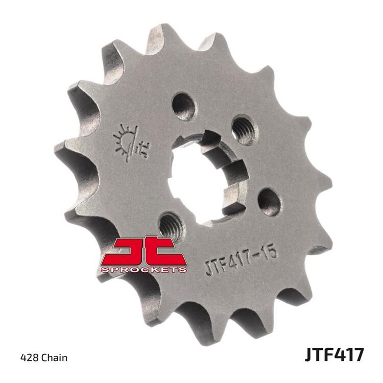 JT Sprockets 428 Front Sprocket Kawasaki KE100 / BN125 Eliminator 1979-2009