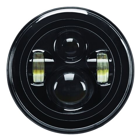 PathfinderLED High Definition 7" Projector Headlight With Halo / Black [Blemished - Very Good]