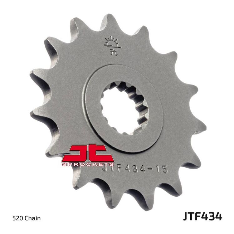 JT Sprockets Front Sprocket Suzuki DR250 / GN250 / GZ250 / TU250X / GN400 1980-2019