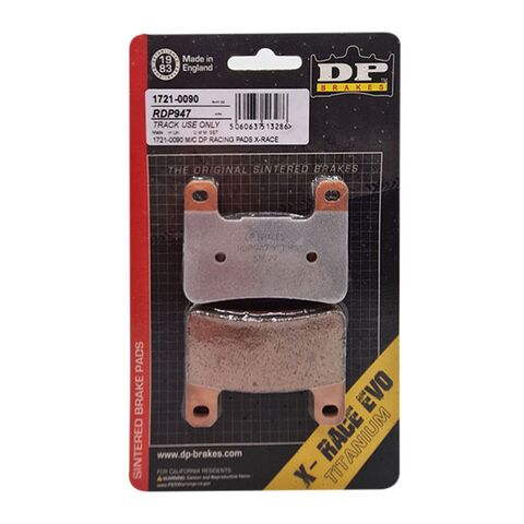 DP Brakes RDP X-Race Titanium Front Brake Pads