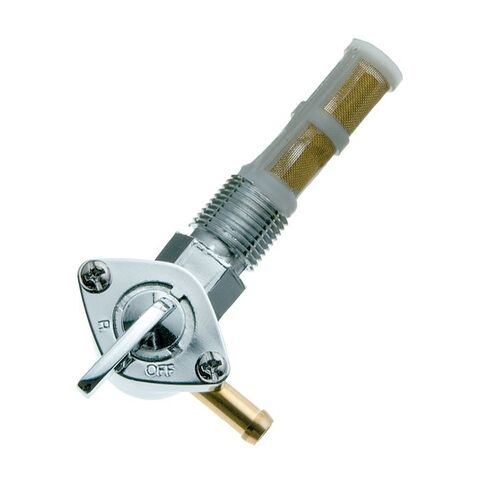 Milwaukee Twins Replacement Fuel Petcock Chrome / Right Outlet [Open Box]