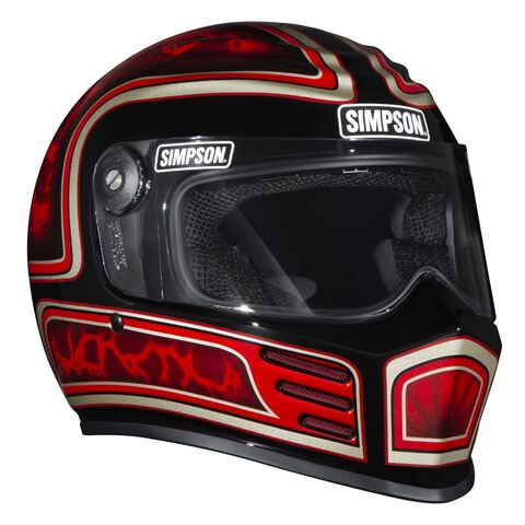 Simpson Outlaw Bandit 3.0 Schultz Designz Helmet