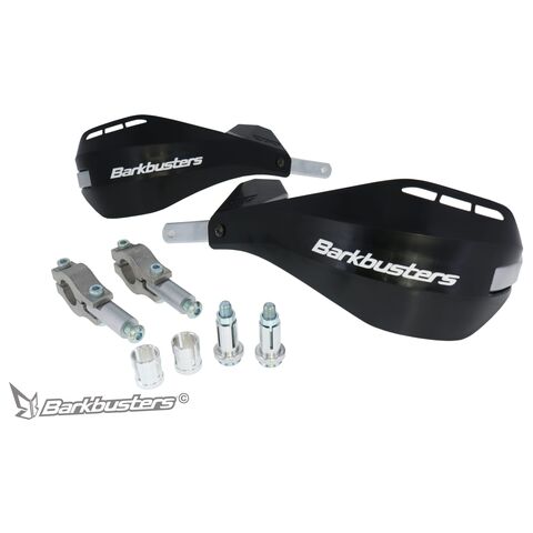 Barkbusters EGO Handguard Kit Black/White / 1-1/8" Tapered Handlebars [Previously Installed]