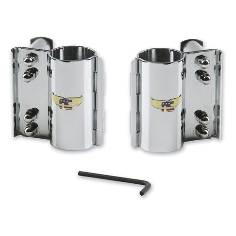 National Cycle Heavy Duty Windshield Mount Kit Indian Scout 2015-2026 Chrome [Open Box]