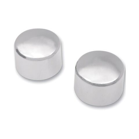 Milwaukee Twins Rear Axle Caps For Harley Softail Dyna / Softail 2008-2017 Chrome [Open Box]