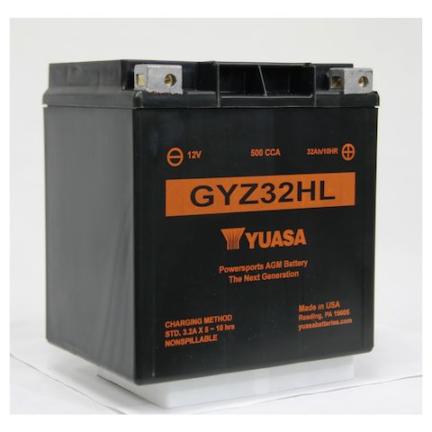 Yuasa GYZ32HL Factory Activated AGM High Performance Battery