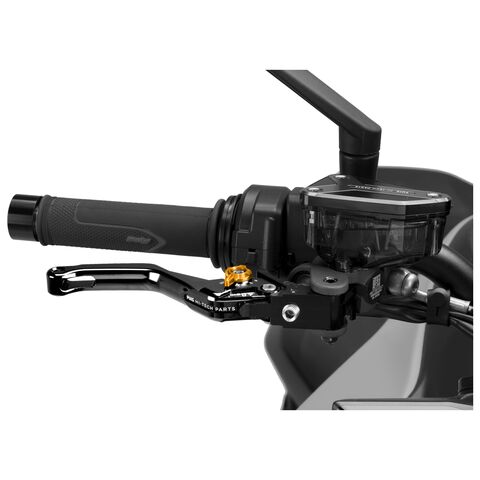 Puig Unfoldable Brake Lever 4.0 Standard / Black/Gold [Open Box]
