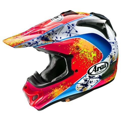 Arai VX Pro 4 Stanton Helmet (XS) Red/Blue/White / MD [Blemished - Very Good]