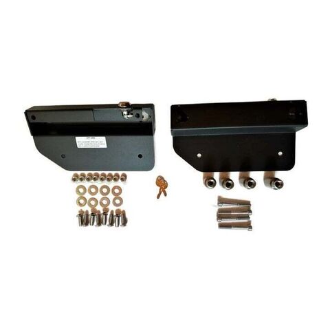 Leatherworks Quick Mounts Saddlebag Mounting System For Harley Softail 2018-2026 With Detachable Back... [Open Box] With Deta... [Open Box]