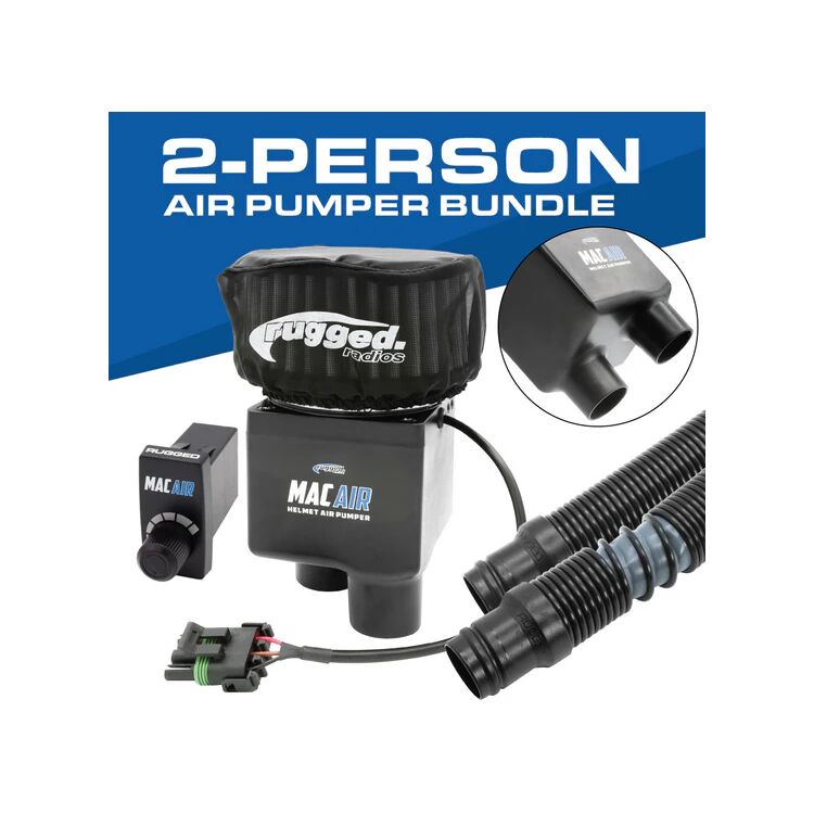 Rugged Radios MAC Air 2-Person Helmet Air Pumper Kit