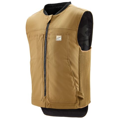 Alpinestars Tech-Air 3 Canvas Vest Airbag System (XL) Tan / LG [Incomplete]
