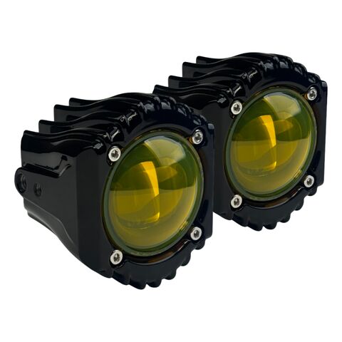 Custom Dynamics Shark Demon LED Fog Lights For Harley Touring 1994-2013