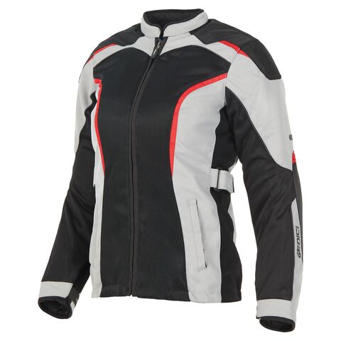 SEDICI Federico 2 Mesh Women's Jacket Silver/Black/Red / XL [Incomplete]