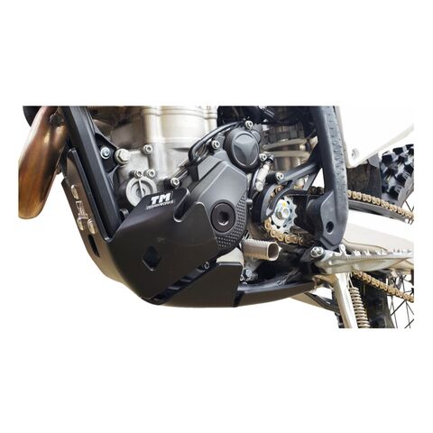 TM Designworks Extreme Skid Plate With Linkage Guard KTM / Husqvarna / Gas Gas 250cc-450cc 2022-2026 Black [Previously Installed]