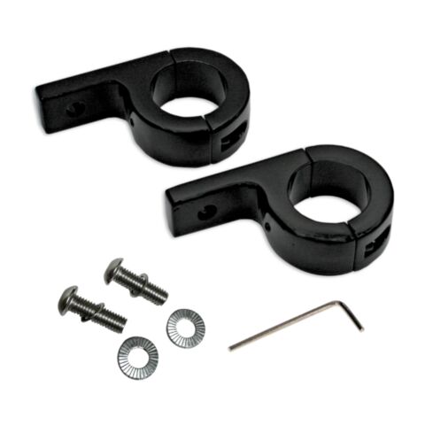 Custom Dynamics P-Clamp Fog Light Mounts For Harley
