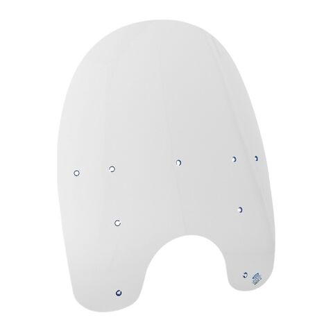 Memphis Shades OEM Replacement Windshield For Harley Sportster / Dyna / FXR 1984-2022 Solar / 15" Tall [Previously Installed]