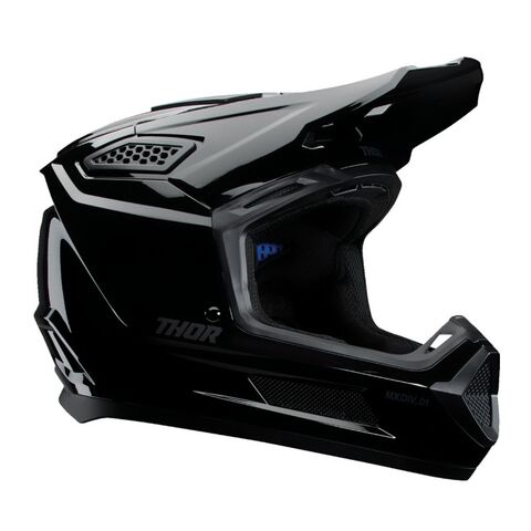 Thor Fleet Blackout Helmet Gloss Black / XL [Open Box]