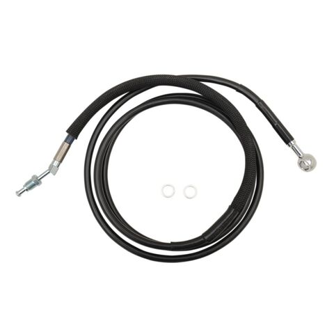 Drag Specialties Stainless Steel Hydraulic Clutch Line For Harley Touring 2017-2020 74-1/8" / +4" / B... [Open Box]