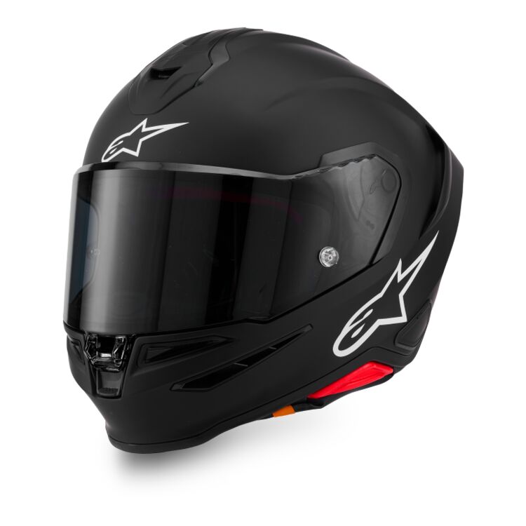 Alpinestars S-R7 Helmet — lightweight carbon-composite ECE 22.06 rated motorcycle helmet
