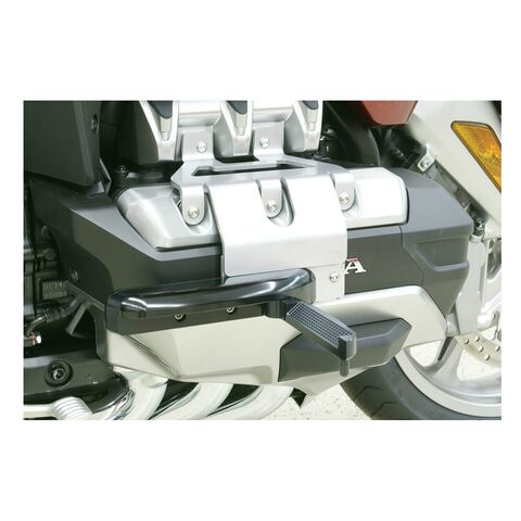 Rivco Aero Flip-Out Pegs And Mount System Honda Gold Wing 2018-2025 Black / Silver [Open Box]