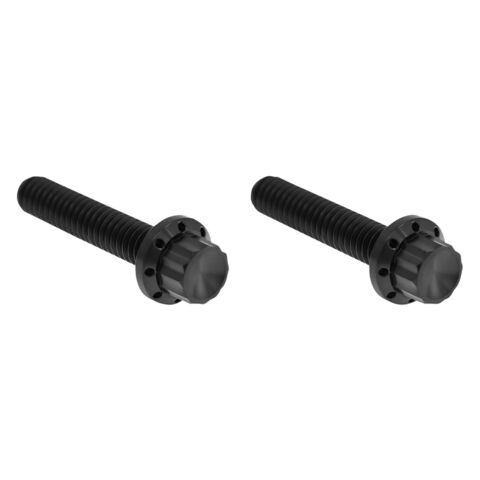 Arlen Ness 12-Point Titanium Transmission Side Cover Bolt Kit For Harley Touring 2017-2020