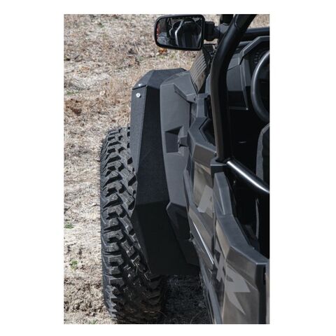 Seizmik HDPE Fender Flare Extension Kit Polaris RZR 2021-2023 Black [Previously Installed]