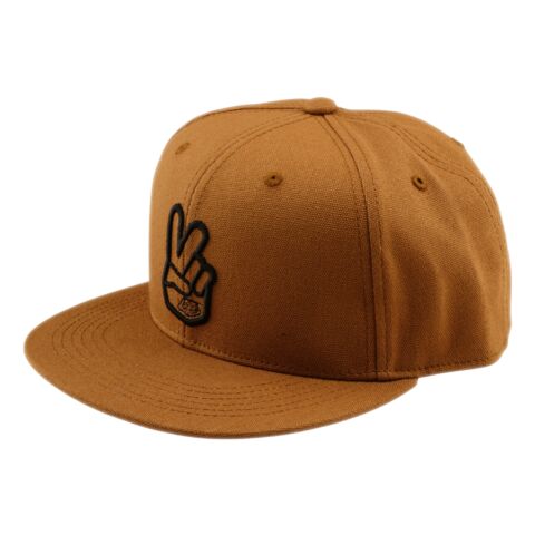 Troy Lee Peace Flat Bill Snapback Hat