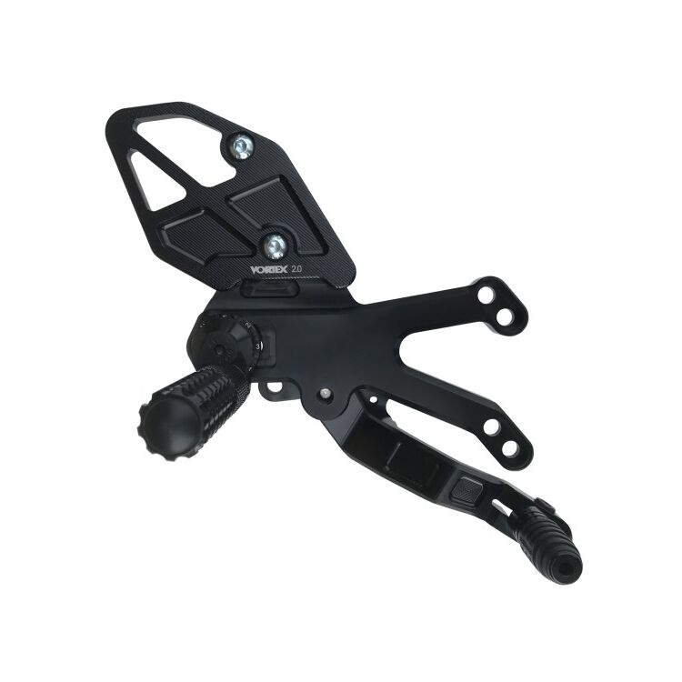 Vortex V3 2.0 Rearset Yamaha R3 2015-2024 Black [Previously Installed]