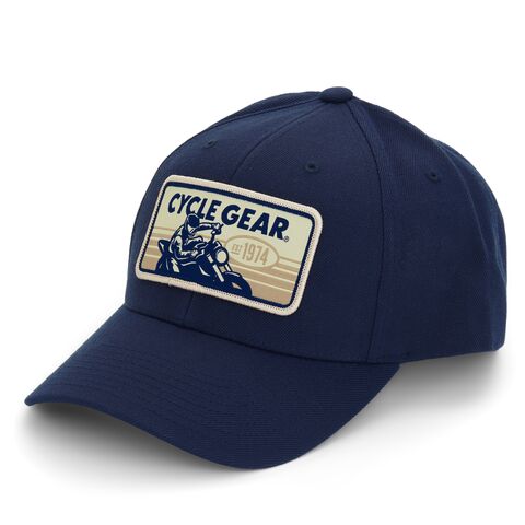 Cycle Gear Patch Curved Bill Hat