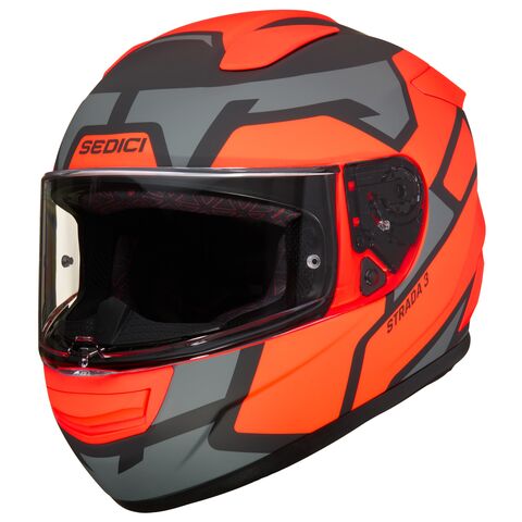 SEDICI Strada 3 Primo Ritmo Helmet Matte Red/Grey / XL [Open Box]