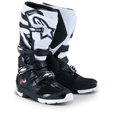 Alpinestars Tech 7 Enduro Boots Black/White / 10 [Open Box]